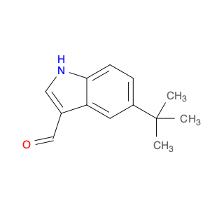 1H-Indole-3-carboxaldehyde, 5-(1,1-dimethylethyl)-