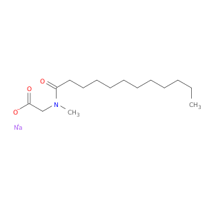 137-16-6 Glycine, N-methyl-N-(1-oxododecyl)-, sodium salt (1:1)