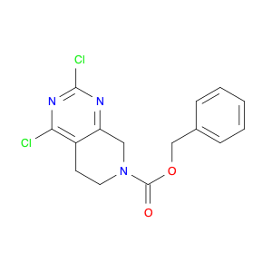 1370411-44-1 Pyrido[3,4-d]pyrimidine-7(6H)-carboxylic acid, 2,4-dichloro-5,8-dihydro-, phenylmethyl ester