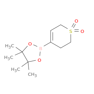 1370535-33-3 2H-Thiopyran, 3,6-dihydro-4-(4,4,5,5-tetraMethyl-1,3,2-dioxaborolan-2-yl)-, 1,1-dioxide