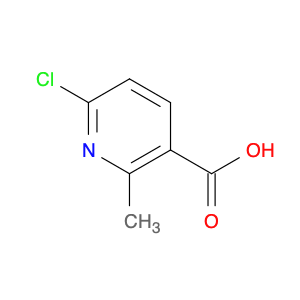 3-PYRIDINECARBOXYLIC ACID, 6-CHLORO-2-METHYL-