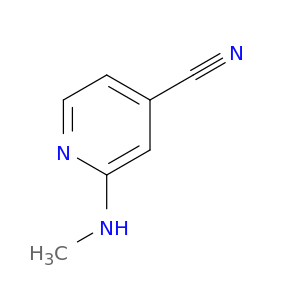 137225-13-9 4-Pyridinecarbonitrile, 2-(methylamino)-