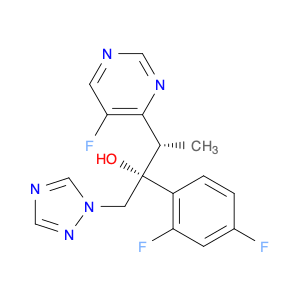 137234-62-9 4-Pyrimidineethanol, α-(2,4-difluorophenyl)-5-fluoro-β-methyl-α-(1H-1,2,4-triazol-1-ylmethyl)-, (αR,βS)-