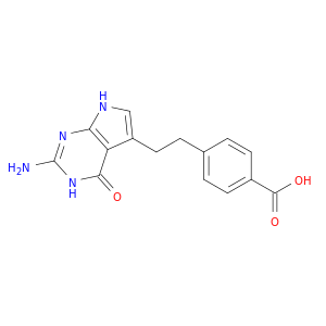 137281-39-1 Benzoic acid, 4-[2-(2-amino-4,7-dihydro-4-oxo-3H-pyrrolo[2,3-d]pyrimidin-5-yl)ethyl]-