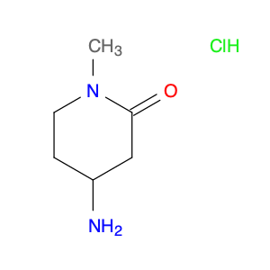 2-Piperidinone, 4-amino-1-methyl-, hydrochloride (1:1)