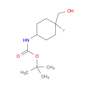 1374654-57-5 tert-butyl N-[4-fluoro-4-(hydroxymethyl)cyclohexyl]carbamate