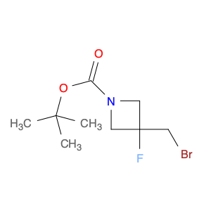 1-Azetidinecarboxylic acid, 3-(bromomethyl)-3-fluoro-, 1,1-dimethylethyl ester