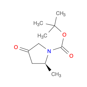 1-Pyrrolidinecarboxylic acid, 2-methyl-4-oxo-, 1,1-dimethylethyl ester, (2S)-