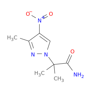 1374829-43-2 2-methyl-2-(3-methyl-4-nitro-1H-pyrazol-1-yl)propanamide