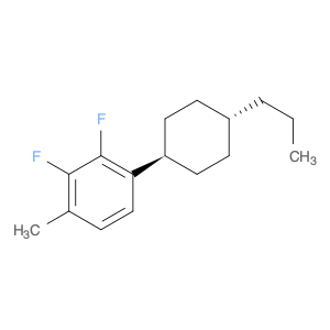 Benzene, 2,3-difluoro-1-methyl-4-(trans-4-propylcyclohexyl)-