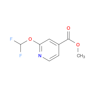 1375098-09-1 methyl 2-(difluoromethoxy)pyridine-4-carboxylate