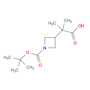 1375303-89-1 2-{1-[(tert-butoxy)carbonyl]azetidin-3-yl}-2-methylpropanoic acid