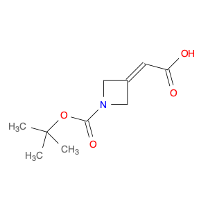 1375303-94-8 2-{1-[(tert-butoxy)carbonyl]azetidin-3-ylidene}acetic acid