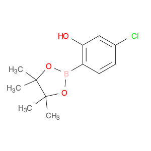 1377503-12-2 Phenol, 5-chloro-2-(4,4,5,5-tetramethyl-1,3,2-dioxaborolan-2-yl)-