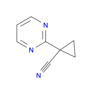 1378798-49-2 1-(pyrimidin-2-yl)cyclopropane-1-carbonitrile