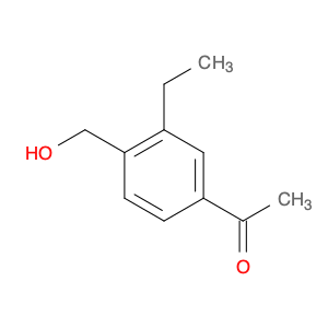 Ethanone, 1-[3-ethyl-4-(hydroxymethyl)phenyl]-