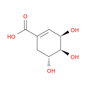 1-Cyclohexene-1-carboxylic acid, 3,4,5-trihydroxy-, (3R,4S,5R)-