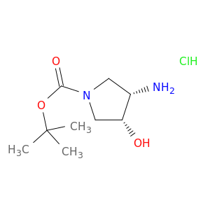 138026-97-8 1-Pyrrolidinecarboxylicacid,3-amino-4-hydroxy-,1,1-dimethylethylester,cis-(9CI)