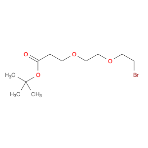 1381861-91-1 Propanoic acid, 3-[2-(2-bromoethoxy)ethoxy]-, 1,1-dimethylethyl ester