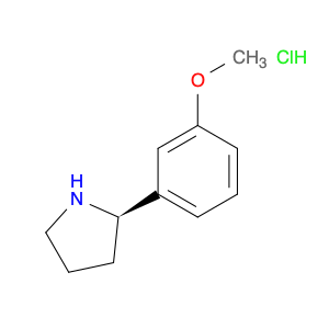 1381927-75-8 (R)-2-(3-methoxyphenyl)pyrrolidine hydrochloride