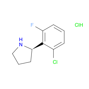 1381928-56-8 (2R)-2-(6-CHLORO-2-FLUOROPHENYL)PYRROLIDINE HYDROCHLORIDE