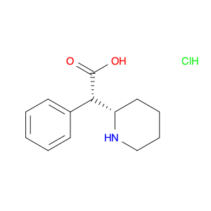 1382859-13-3 2-Piperidineacetic acid, α-phenyl-, hydrochloride (1:1), (αR,2R)-rel-