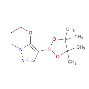 1383675-83-9 3-(4,4,5,5-tetramethyl-1,3,2-dioxaborolan-2-yl)-6,7-dihydro-5H-pyrazolo[5,1-b][1,3]oxazine