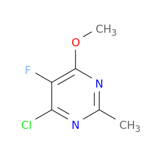 1383976-40-6 4-Chloro-5-fluoro-6-methoxy-2-methylpyrimidine