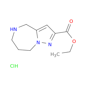 1384080-92-5 4H-Pyrazolo[1,5-a][1,4]diazepine-2-carboxylic acid, 5,6,7,8-tetrahydro-, ethyl ester, hydrochloride (1:1)