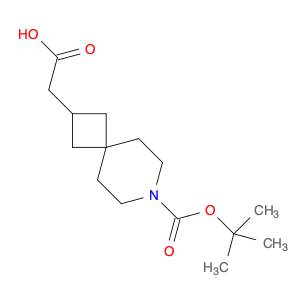 1384265-35-3 2-{7-[(tert-butoxy)carbonyl]-7-azaspiro[3.5]nonan-2-yl}acetic acid