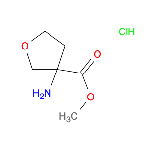 3-Furancarboxylic acid, 3-aminotetrahydro-, methyl ester, hydrochloride (1:1)