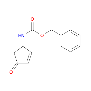 Carbamic acid, (4-oxo-2-cyclopenten-1-yl)-, phenylmethyl ester (9CI)