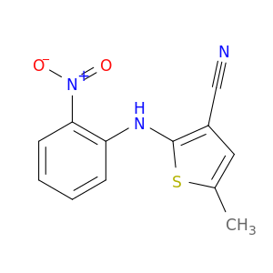 138564-59-7 5-Methyl-2-((2-nitrophenyl)amino)thiophene-3-carbonitrile