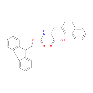 2-Naphthalenepropanoic acid, α-[[(9H-fluoren-9-ylmethoxy)carbonyl]amino]-, (αR)-