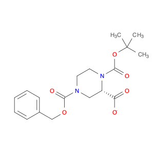 1,2,4-Piperazinetricarboxylic acid, 1-(1,1-dimethylethyl) 4-(phenylmethyl) ester, (2S)-