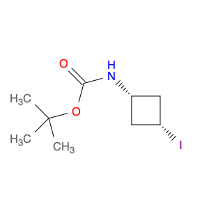 Carbamic acid, N-(cis-3-iodocyclobutyl)-, 1,1-dimethylethyl ester