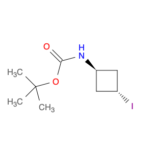 Carbamic acid, N-(trans-3-iodocyclobutyl)-, 1,1-dimethylethyl ester