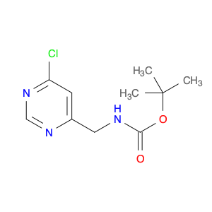 1389264-32-7 Carbamic acid, N-[(6-chloro-4-pyrimidinyl)methyl]-, 1,1-dimethylethyl ester