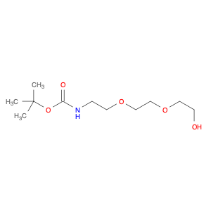 Carbamic acid, N-[2-[2-(2-hydroxyethoxy)ethoxy]ethyl]-, 1,1-dimethylethyl ester