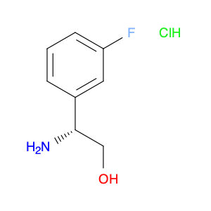 1391447-14-5 (2R)-2-AMINO-2-(3-FLUOROPHENYL)ETHAN-1-OL HCL