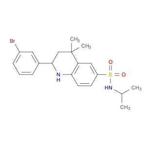 1391609-03-2 2-(3-Bromophenyl)-N-isopropyl-4,4-dimethyl-2,3-dihydro-1H-quinoline-6-sulfonamide