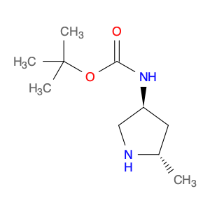 139161-75-4 tert-Butyl ((3S,5S)-5-methylpyrrolidin-3-yl)carbamate