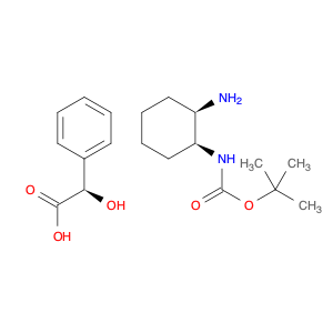 1391731-16-0 N-Boc-(1S, 2R)-diaminocyclohexane (R)-Hydroxyphenylaceticacid salt