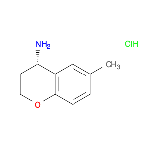 2H-1-Benzopyran-4-amine, 3,4-dihydro-6-methyl-, hydrochloride (1:1), (4S)-