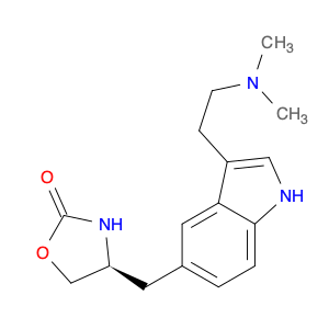 2-Oxazolidinone, 4-[[3-[2-(dimethylamino)ethyl]-1H-indol-5-yl]methyl]-, (4S)-