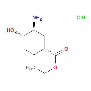 (1R,3S,4S)-3-Amino-4-hydroxy-cyclohexanecarboxylic acid ethyl ester hydrochloride