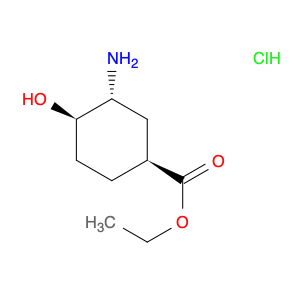 1392745-67-3 Cyclohexanecarboxylic acid, 3-amino-4-hydroxy-, ethyl ester, hydrochloride (1:1), (1S,3R,4R)-