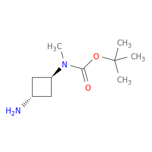 1392803-14-3 Carbamic acid, N-(trans-3-aminocyclobutyl)-N-methyl-, 1,1-dimethylethyl ester