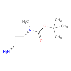 Carbamic acid, N-(cis-3-aminocyclobutyl)-N-methyl-, 1,1-dimethylethyl ester