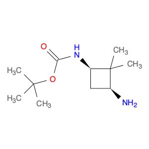 1392803-57-4 Carbamic acid, N-[(1R,3S)-3-amino-2,2-dimethylcyclobutyl]-, 1,1-dimethylethyl ester, rel-